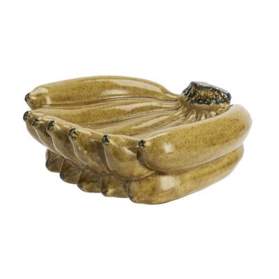 Corbeille à fruits grès forme bananes MADAM STOLTZ