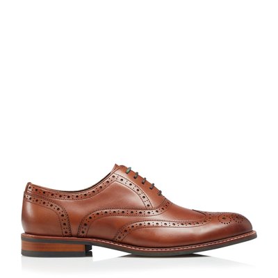 Chaussures Richelieu élégantes à semelles épaisses coupe large - WF POLLODIUM DUNE LONDON
