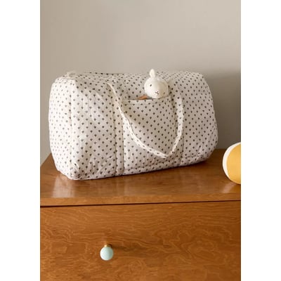 Sac de maternité 100 % coton imprimé MANGO HOME