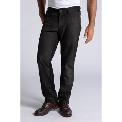 Pantalon cuir homme marron clearance