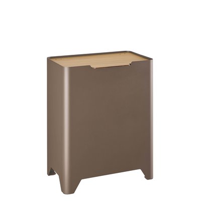 Poubelle cuisine de tri sélectif 2x20L avec seaux Made in France TRIBAK PROSPER
