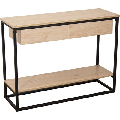 Console en bois et métal, design moderne RECOLLECTION