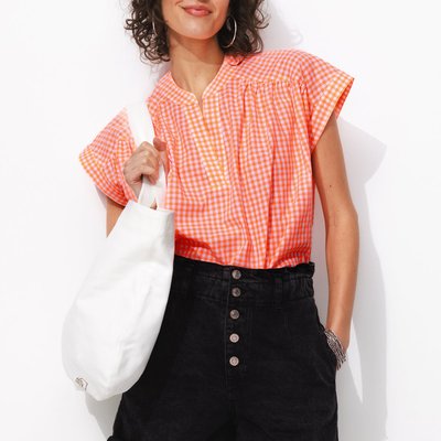Blouse à carreaux Vichy PROMOD