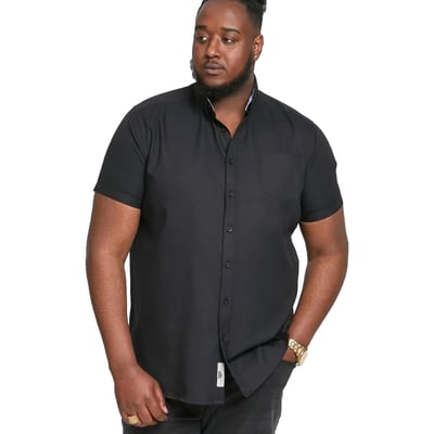 Chemise manches courtes grande taille JAMES DUKE