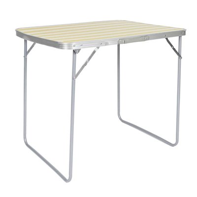 Table De Camping Pliante à Rayures s DECORATIE