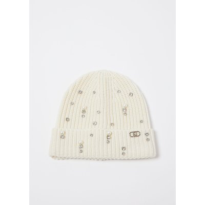 Bonnet avec strass et perles LIU JO