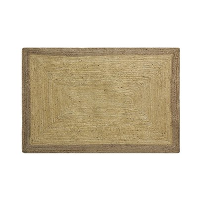 Tapis en jute naturelle et blanchie AUBRY GASPARD