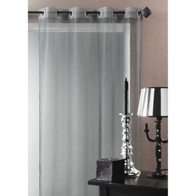 Voilage Organza fantaisie goutte métallique HOME MAISON