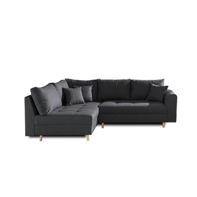 Canapé d'Angle gauche en Tissu 4 places - RUNE LISA DESIGN