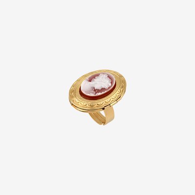 Bague ajustable plaquée or EDEN CAROLINE NAJMAN