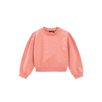 Sweat décor broderies et oeillets IKKS