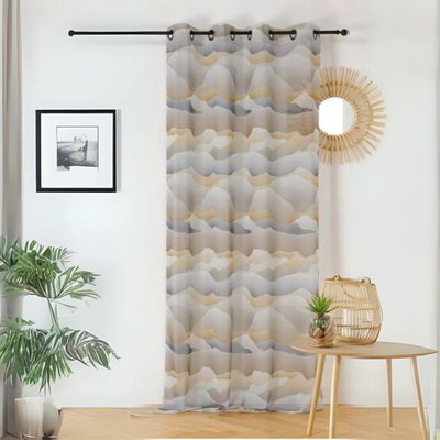 Voilage tamisant  - Effet paysage HOME MAISON