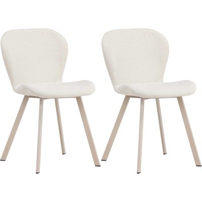 Chaise en tissus pieds en acier Lilja VENTURE HOME