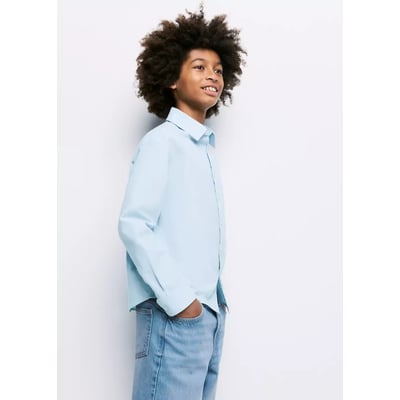 Chemise 100 % coton rayures MANGO KIDS