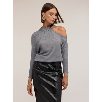 Pull avec découpe sur l'épaule MOTIVI