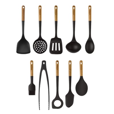 Sets d'ustensiles de cuisine, 10-pcs, Silicone STAUB