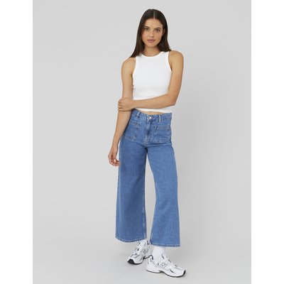 Jean wide leg cropped BZB