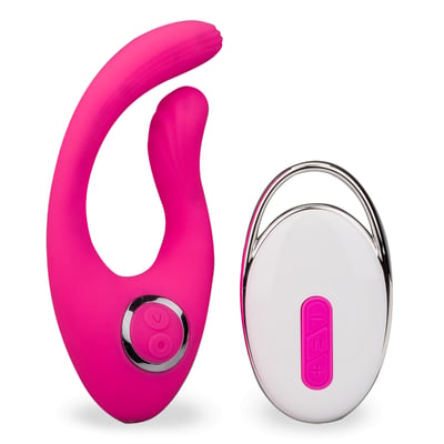 Vibromasseur puissant clitoridien courbé 12 modes USB magnetic LOVE AND VIBES