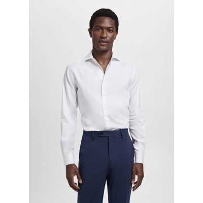 Chemise costume slim fit 100 % coton MANGO MAN