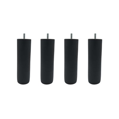 Pied cylindrique bois (lot de 4) SOMEO