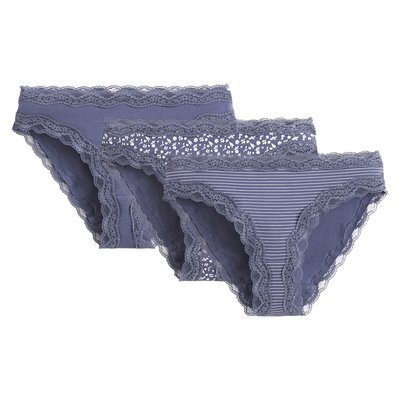 Confezione da 3 slip LA REDOUTE COLLECTIONS