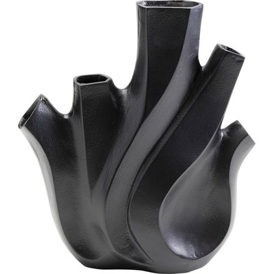 Vase Flame noir 29cm KARE DESIGN