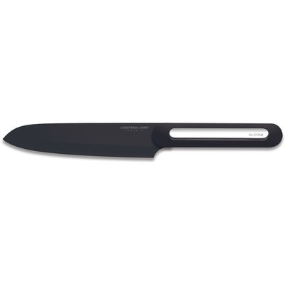 Couteau japonais silicone manche - lame noir Blister Pegb LE COUTEAU DU CHEF