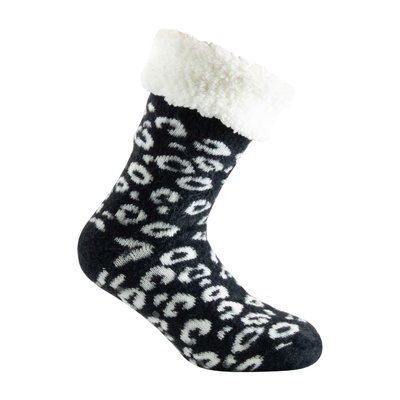Chaussettes chausson cocooning intérieur et revers polaire KINDY