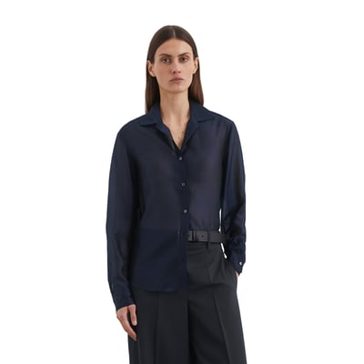 Blouse relaxed en mélange TENCEL™ Lyocell MARC O'POLO