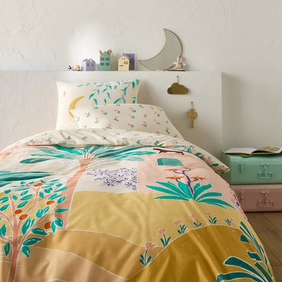Housse de couette 50% coton recyclé, Anis LA REDOUTE INTERIEURS