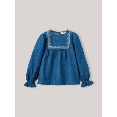 Blouse en denim light CYRILLUS