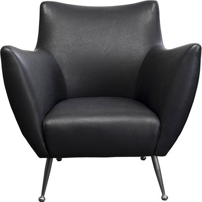 Fauteuil en cuir, GOLDFINGER KARE DESIGN