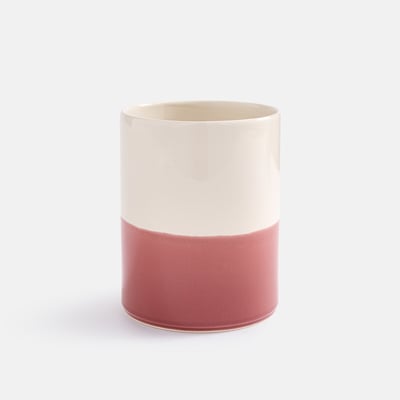 Portaposate bicolore in ceramica, ZALATO LA REDOUTE INTERIEURS