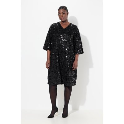 Robe de soirée avec franges et paillettes ULLA POPKEN