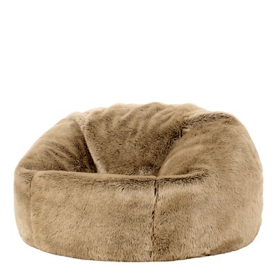 Pouf classique imitation fourrure Oeko-Tex® ICON