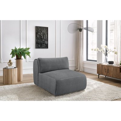 Chauffeuse pour canapé modulable 1 place(s) en velours, JEANNE BOBOCHIC