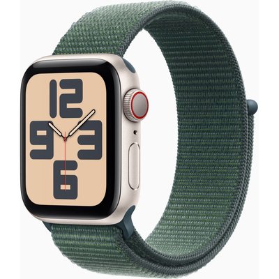 Montre connectée SE 40mm Lumière Stellaire/Vert Loop APPLE