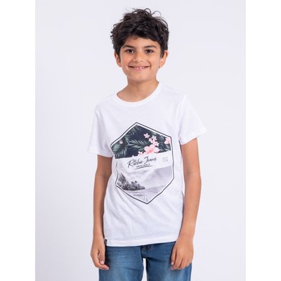 T-shirt Manches Courtes Col Rond Pur Coton Numadoc-j RITCHIE
