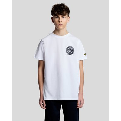 T-shirt graphique badge en coton LYLE & SCOTT