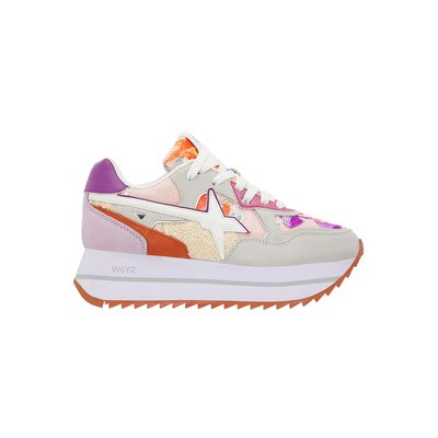 Baskets en cuir et suède DEVA W. W6YZ