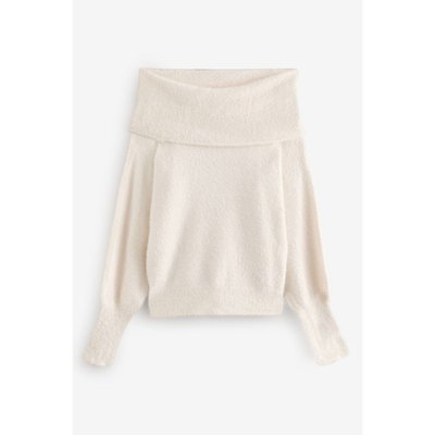 Pull encolure bardot asymétrique NEXT