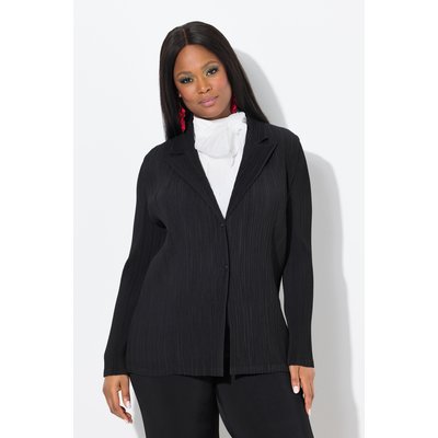 Blazer plissé, col à revers ULLA POPKEN