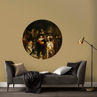 Sticker adhésif décoratif rond Ronde de nuit ART FOR THE HOME