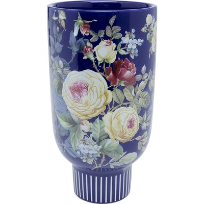 Vase Rose Magic 27cm bleu KARE DESIGN