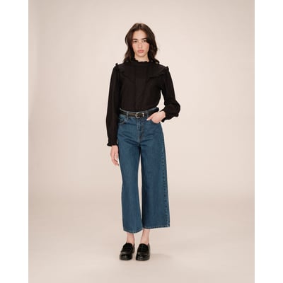 Jean 7/8e black washed Jonas GRACE & MILA