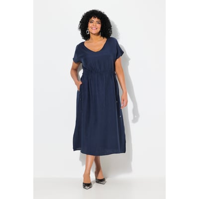 Robe maxi sans manches. Décolleté V. Cordon ULLA POPKEN