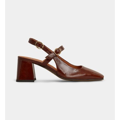 Escarpins Slingback Vaele Cuir GALERIES LAFAYETTE