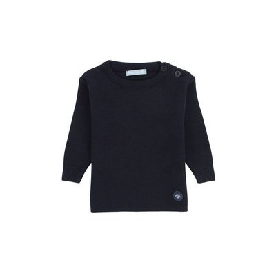 Pull Marin à boutons en laine Mérinos BRIAC BABY ARMOR-LUX
