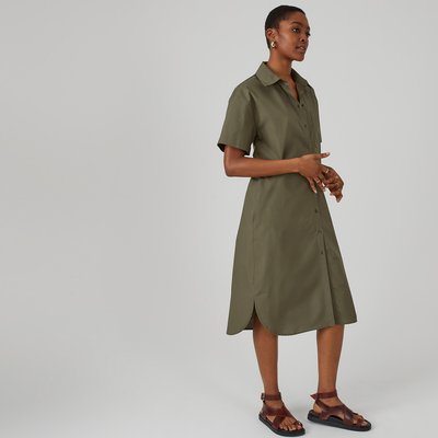 Robe-chemise, manches courtes LA REDOUTE COLLECTIONS