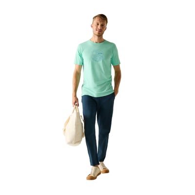 T-shirt motif/style mer et vague CLINE REGATTA